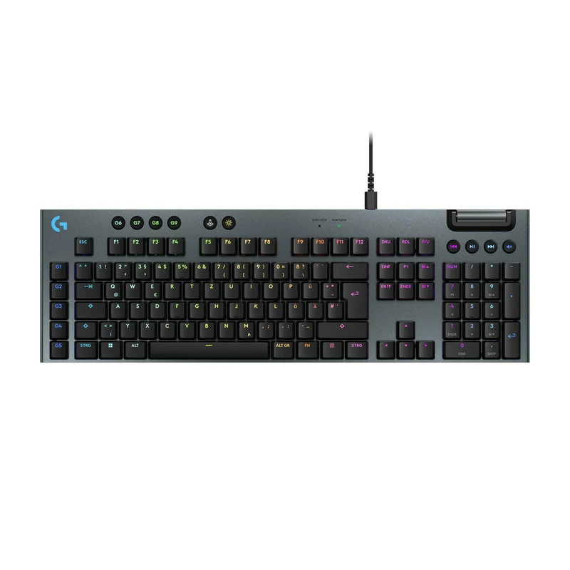 Logitech G G915 X Gaming-Tastatur, mechanisch, RGB, Schwarz
