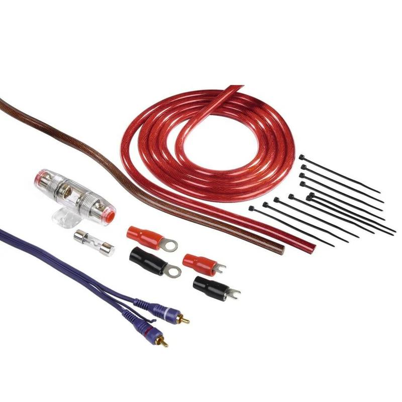 Hama Elektrosatz 6 mm² Power Kit für Car HiFi bis 20A