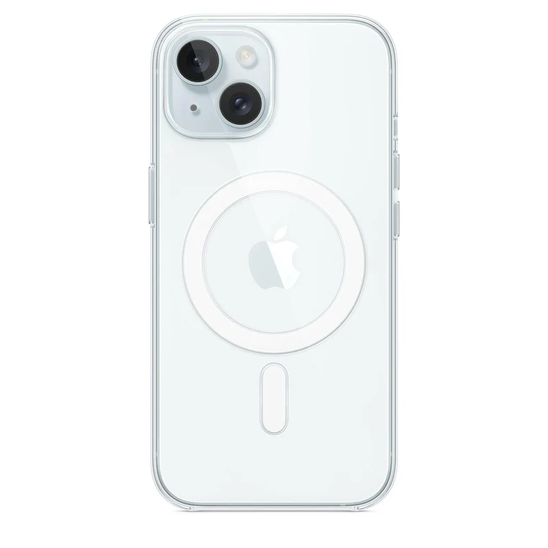 Apple iPhone 15 Clear Case mit MagSafe, transparent