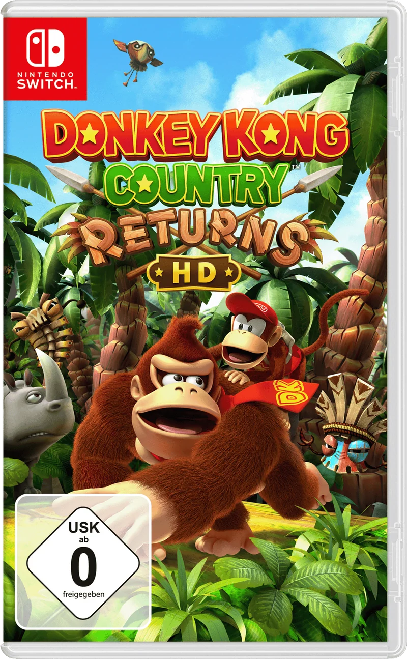 Nintendo Donkey Kong Country Returns HD Switch-Spiel, ab 0
