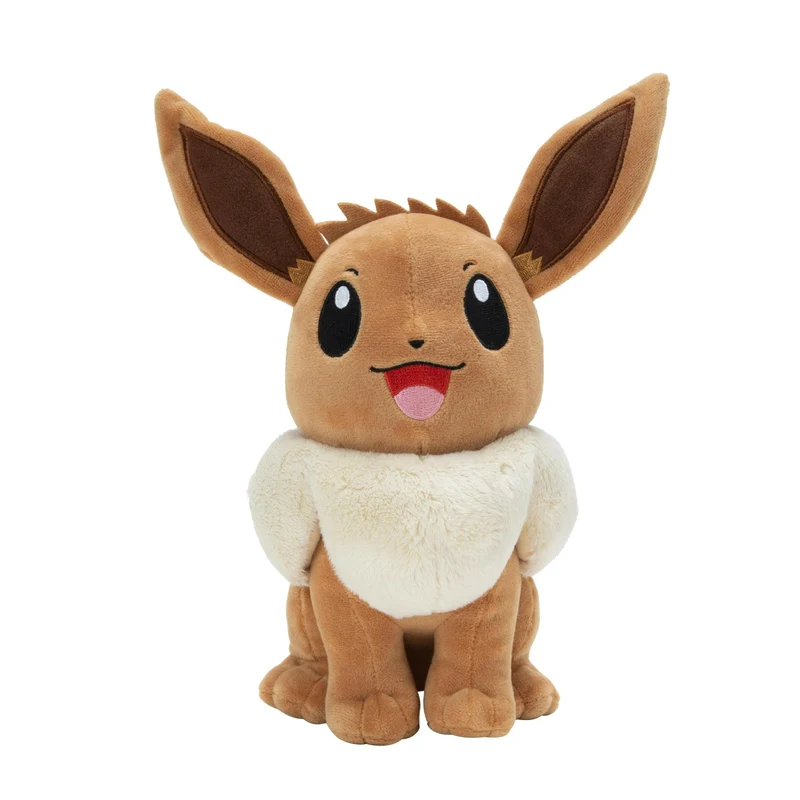 Pokémon Evoli Plüsch 30cm - Offizielles Pokémon-Produkt