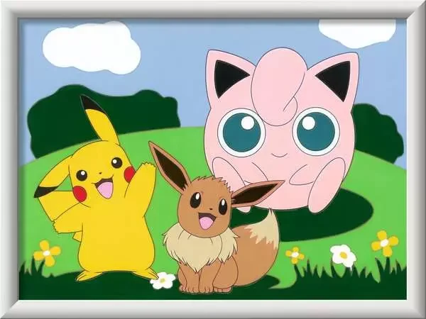 Ravensburger Pokémon Abenteuer Malset 457682, für Kinder, 13