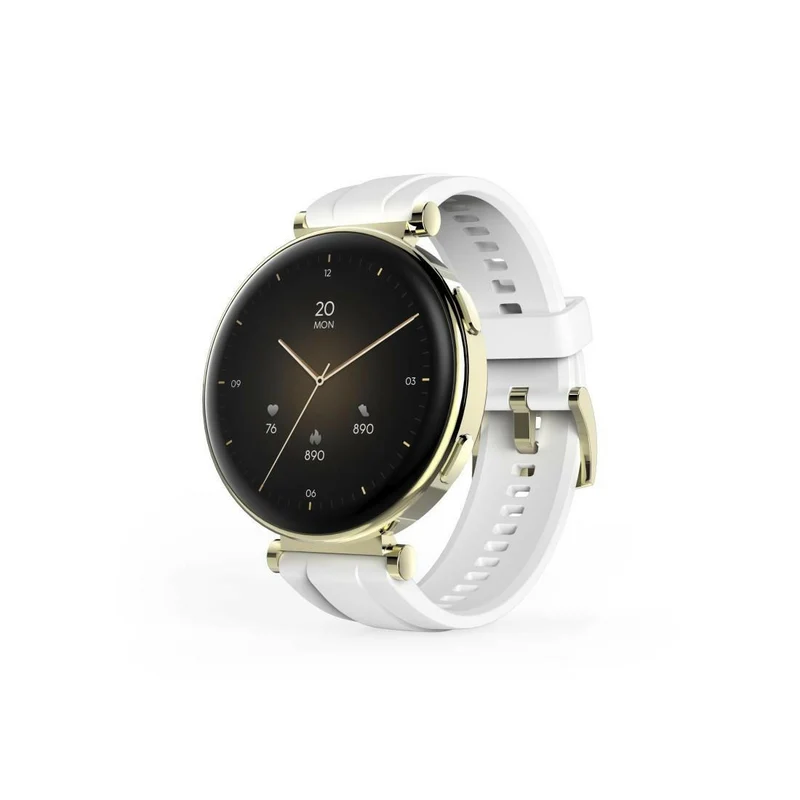Hama 7000 Smartwatch AMOLED 1.32" Telefonfunktion Gold IP68