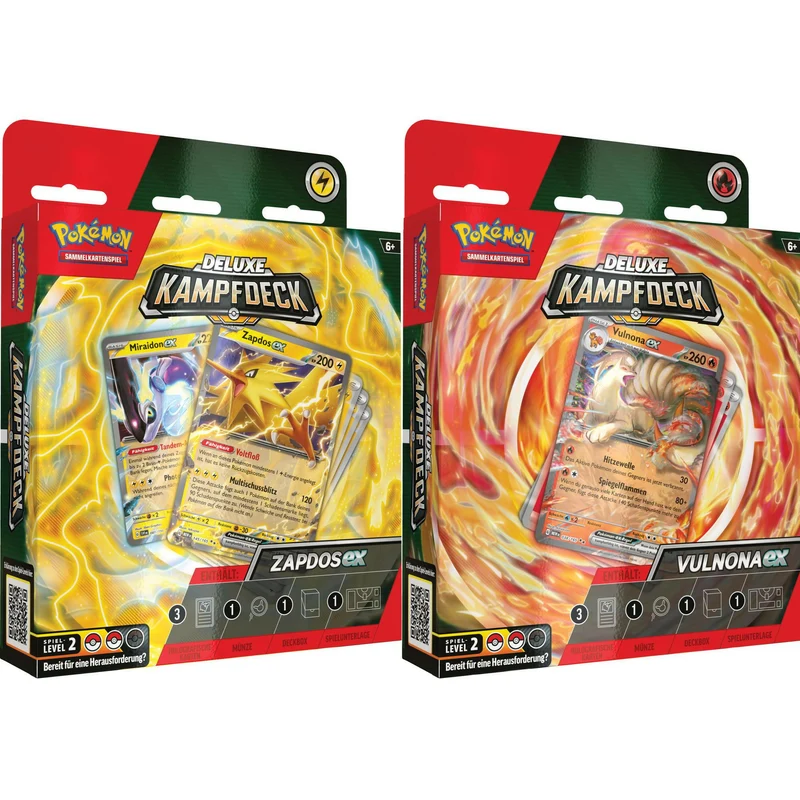 AMIGO Pokémon PKM Deluxe Battle Deck März 2024 DE TCG