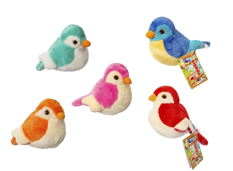 Birdies Plüsch Kuscheltier für Kinder und Vogelliebhaber