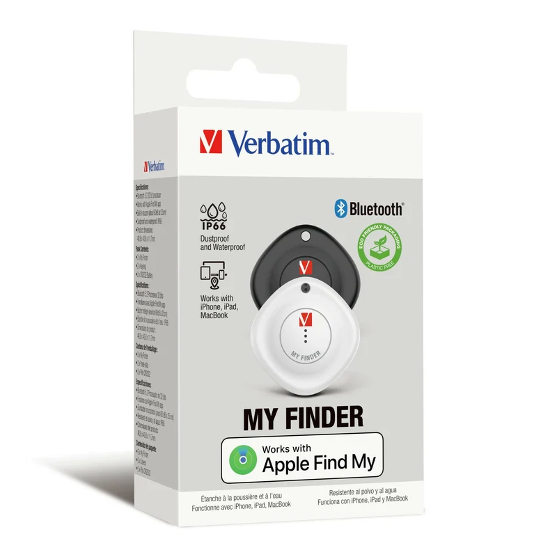 Verbatim MYF-02 Bluetooth Item Finder 2 pack