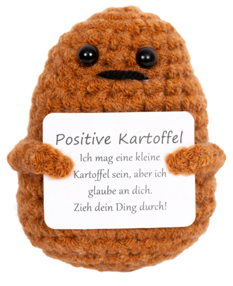 Handgemachte Positive Potato Kuscheltier Puppe - Deko