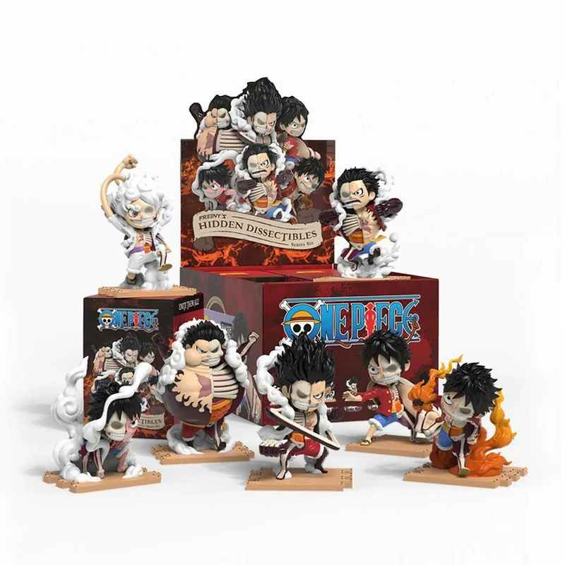 Mighty Jaxx One Piece Luffy Gears Dissectibles Figur