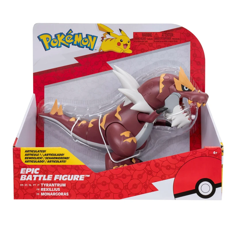 Pokémon Monargoras 30 cm bewegliche Epic Battle Figur