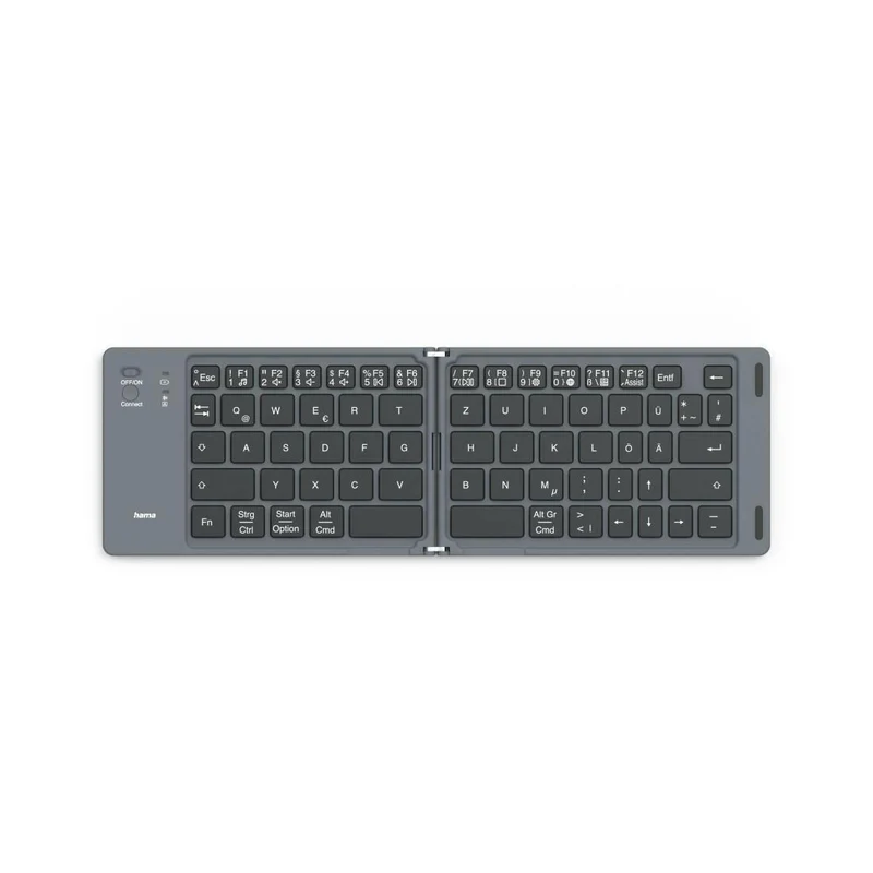 Hama Bluetooth Mini-Tastatur "Travel 450" Faltbar Schwarz