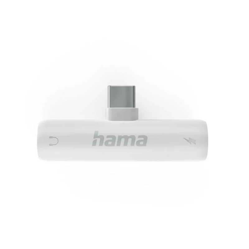 Hama USB-C Audio Adapter 3,5mm Klinke PD Dunkel