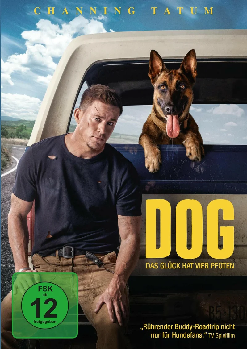 Channing Tatum DOG DVD Abenteuer Comedy 2022 FSK 12 USA