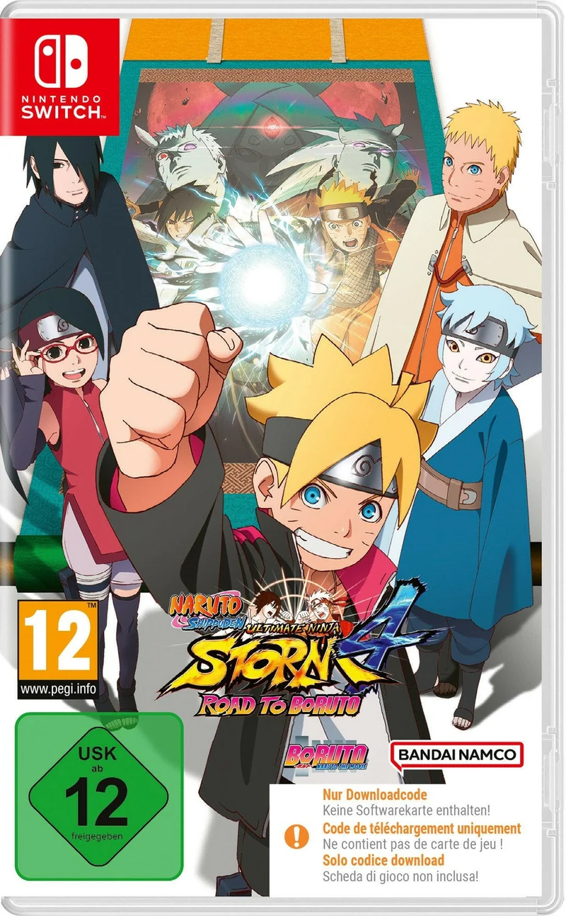 Nintendo Switch Naruto Shippuden Ninja Storm 4 Action Game