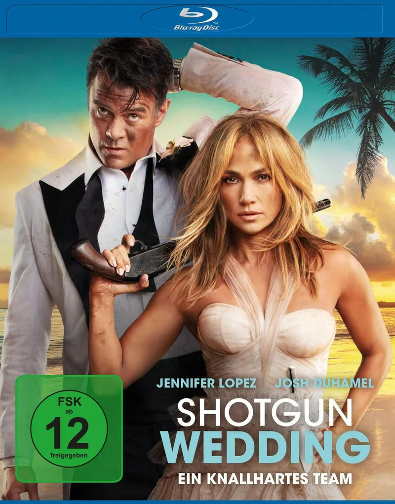Jennifer Lopez Josh Duhamel Shotgun Wedding Blu-ray