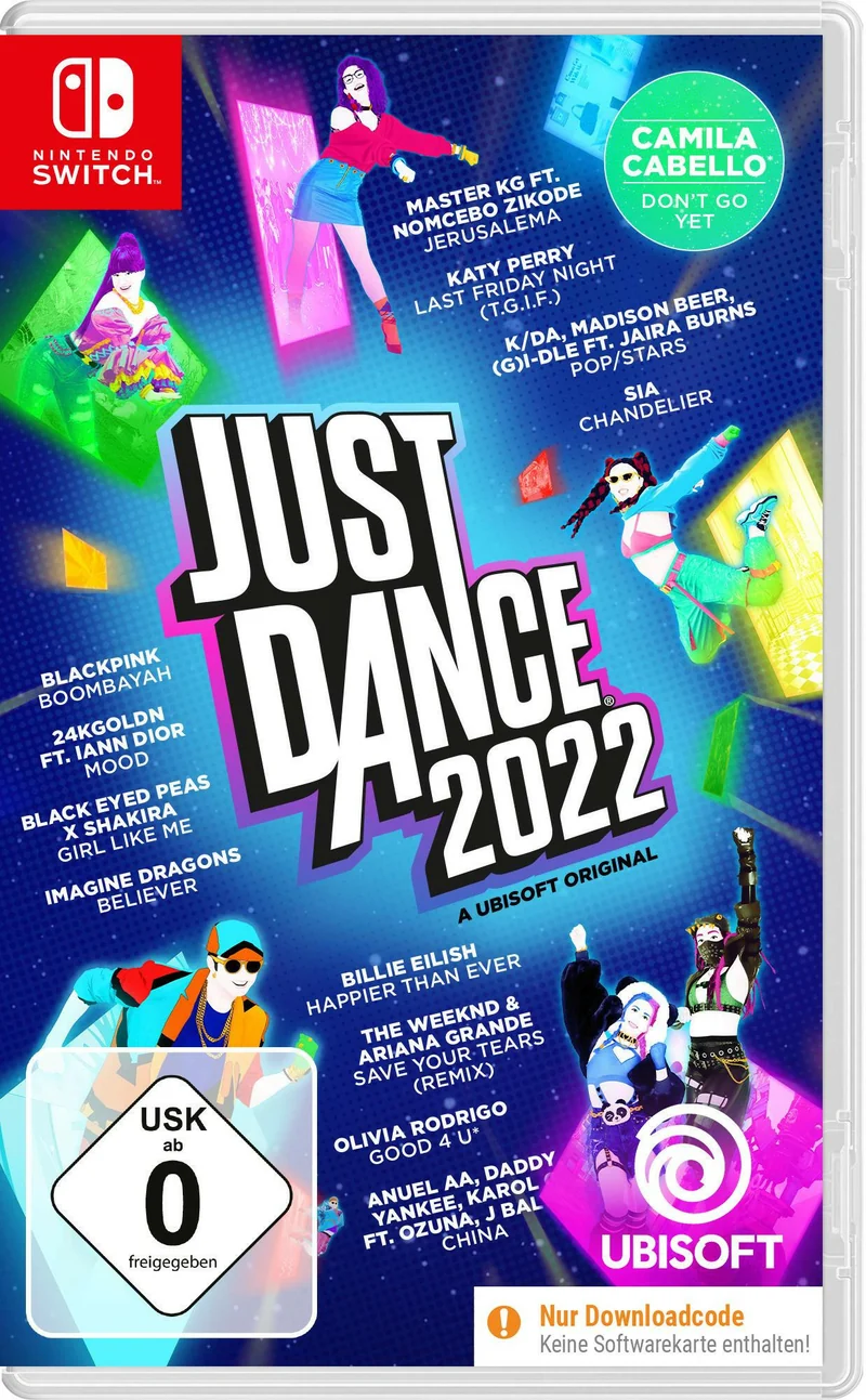 Nintendo Switch Just Dance 2022 Fun-Spiel