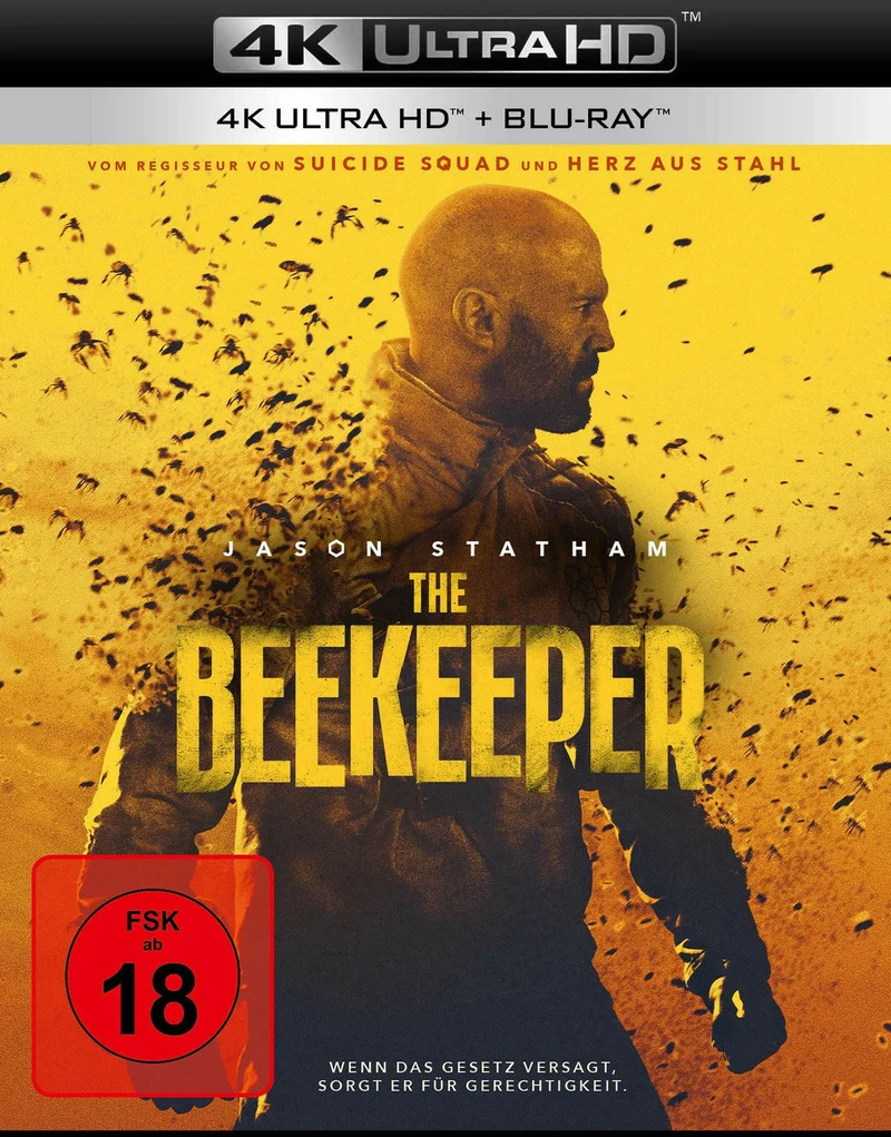 "The Beekeeper 4K Ultra HD Blu-ray Action