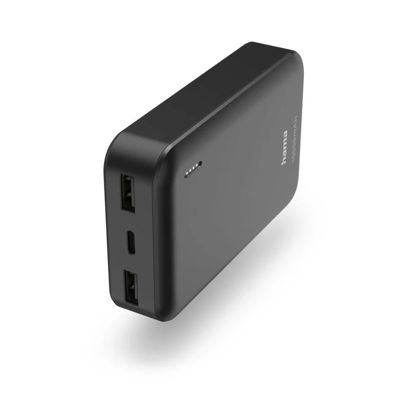 Hama Powerbank Pocket 10, 10000mAh, 2x USB-A, anthrazit