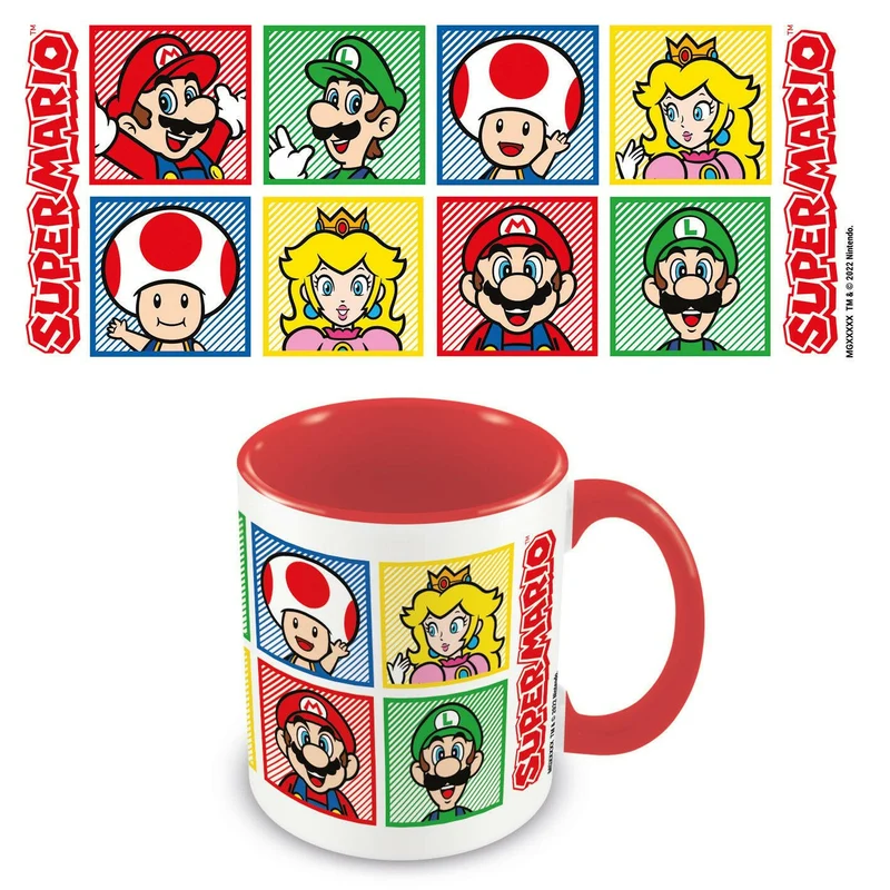 Super Mario Tasse 315 ml, Keramik, spülmaschinengeeignet