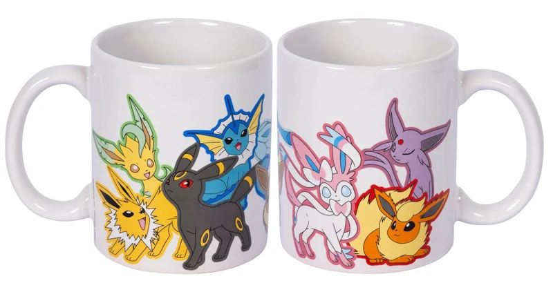 Pokémon Evoli Tasse - Rundum-Print - Keramik