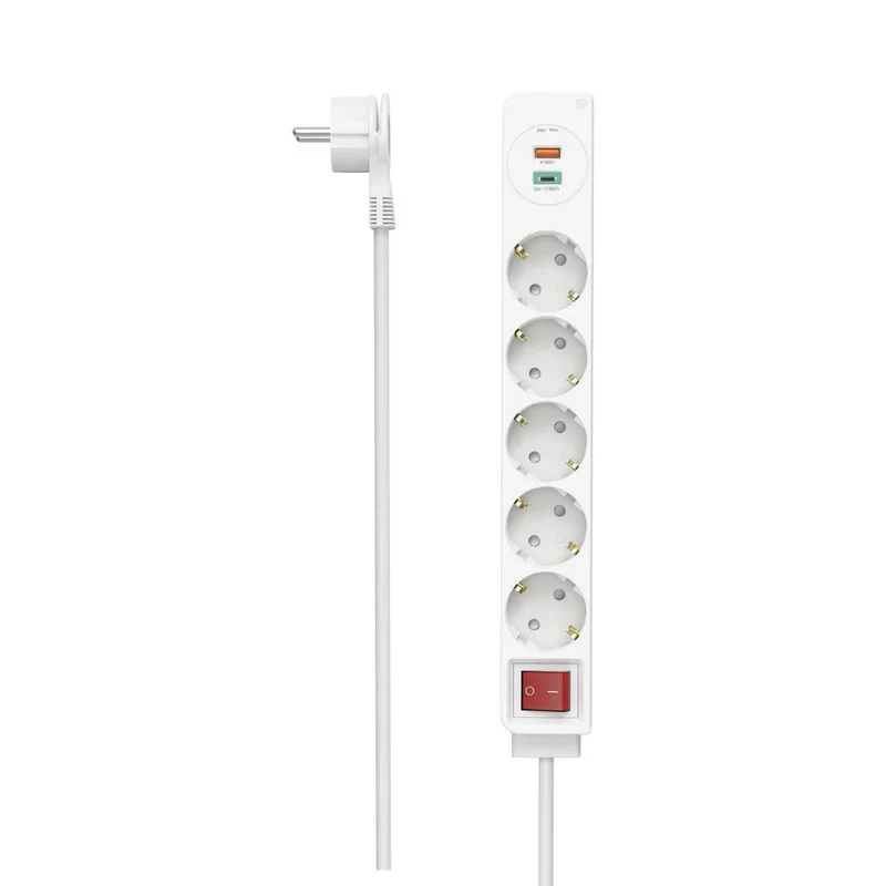 Hama Steckdosenleiste 5-fach USB-C