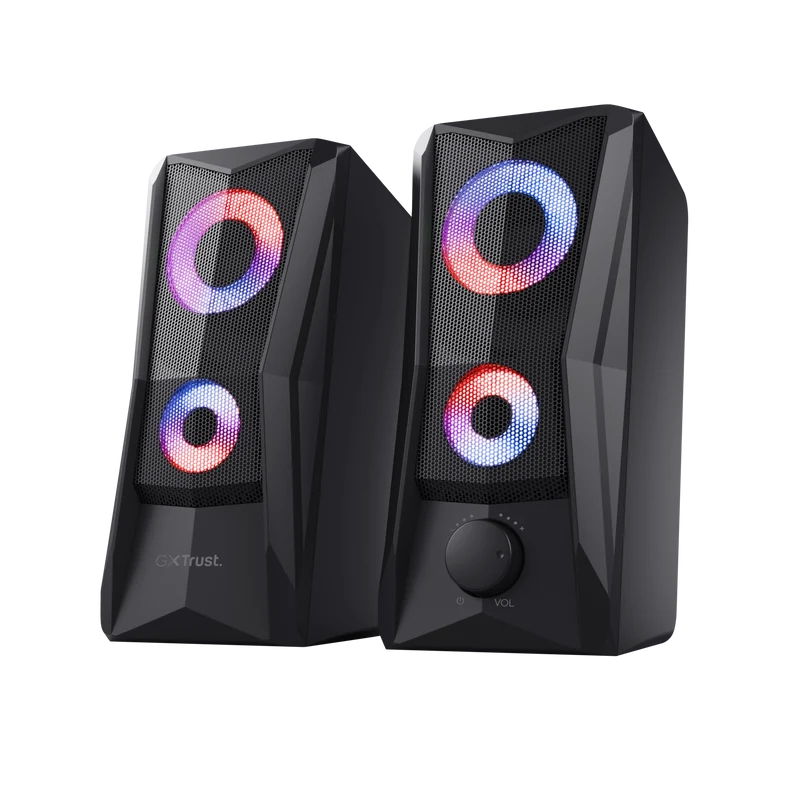 Trust Gaming GXT606B Javv USB PC Lautsprecher - RGB LED, 12W