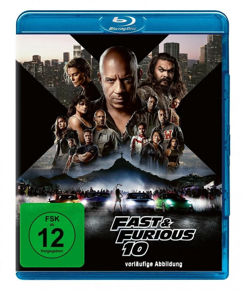 Fast & Furious 10 Blu-ray Action Film FSK 12 USA 2023 Vin