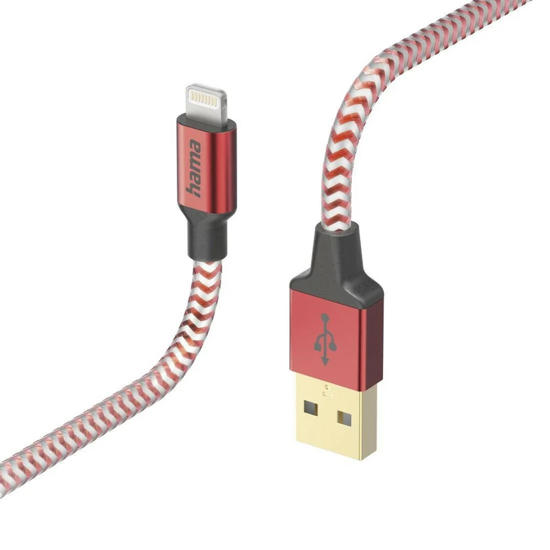 Hama Ladekabel „Reflective“, USB-A auf