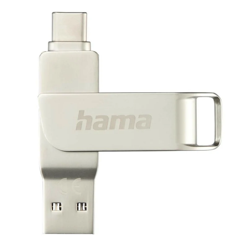 Hama USB Stick 512GB C-Rotate Pro USB-C 3.1/3.0 Silber