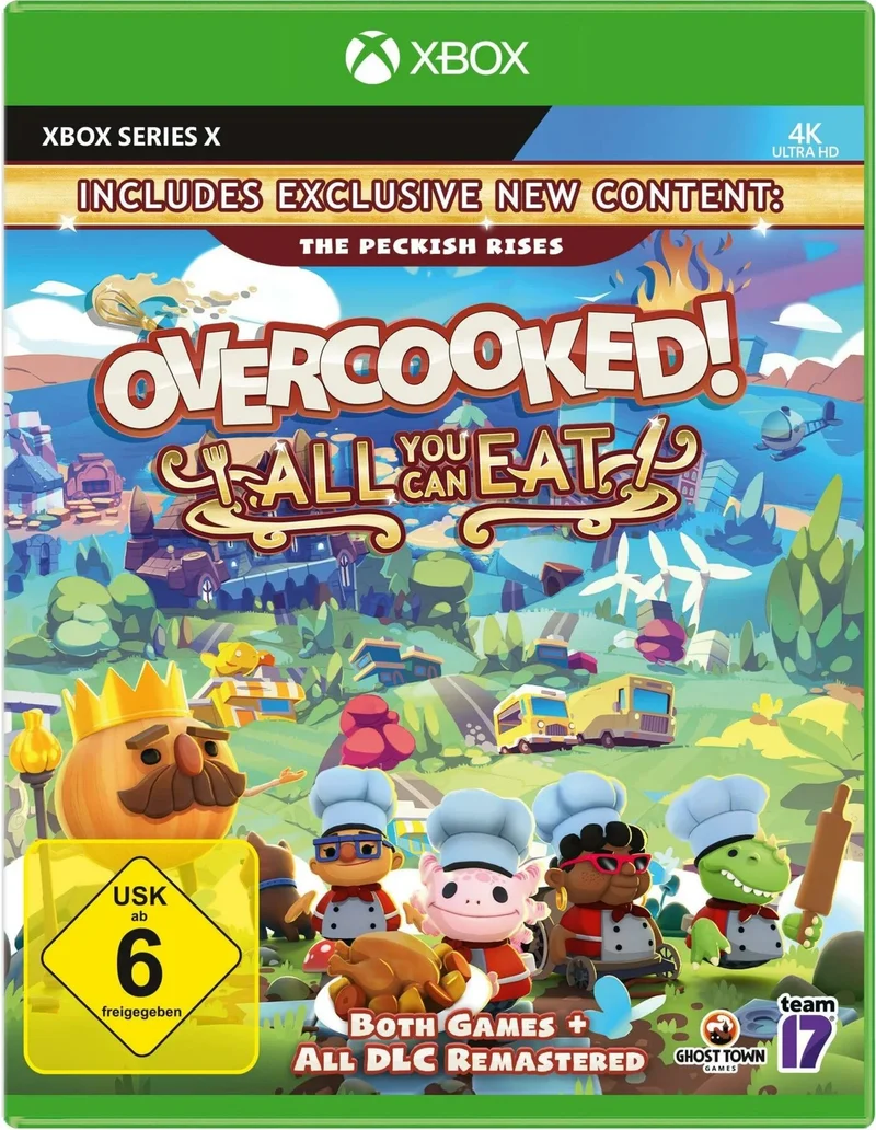 Overcooked! All You Can Eat Xbox Series X Disk