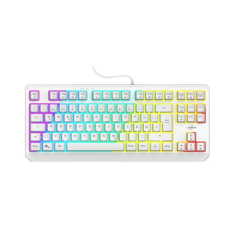 uRage Exodus 220 TKL Gaming-Tastatur Weiß QWERTZ