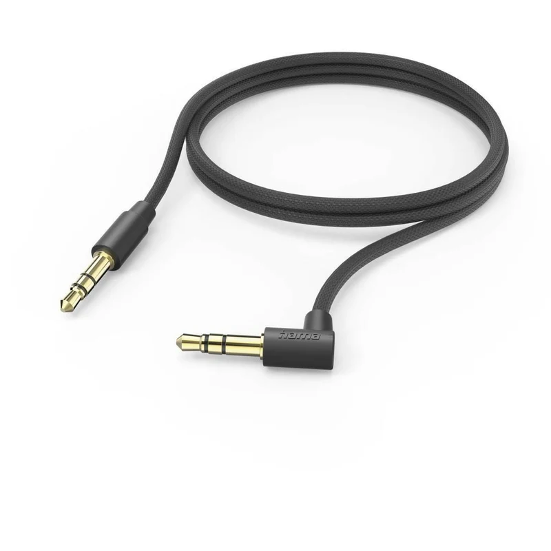 Hama 3,5mm Klinke Aux Kabel 1m Schwarz
