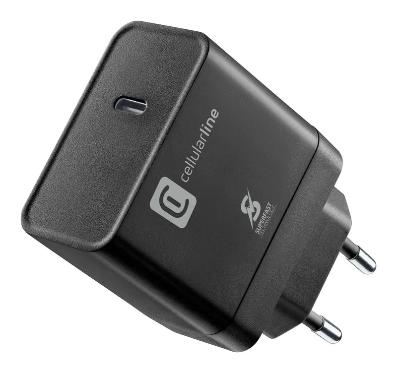 Cellularline PD 45W Super Fast Charger USB-C-Ladegerät