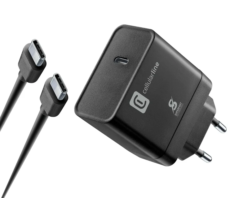 Cellularline Super Fast Charger 45W für Samsung | USB-C Kit
