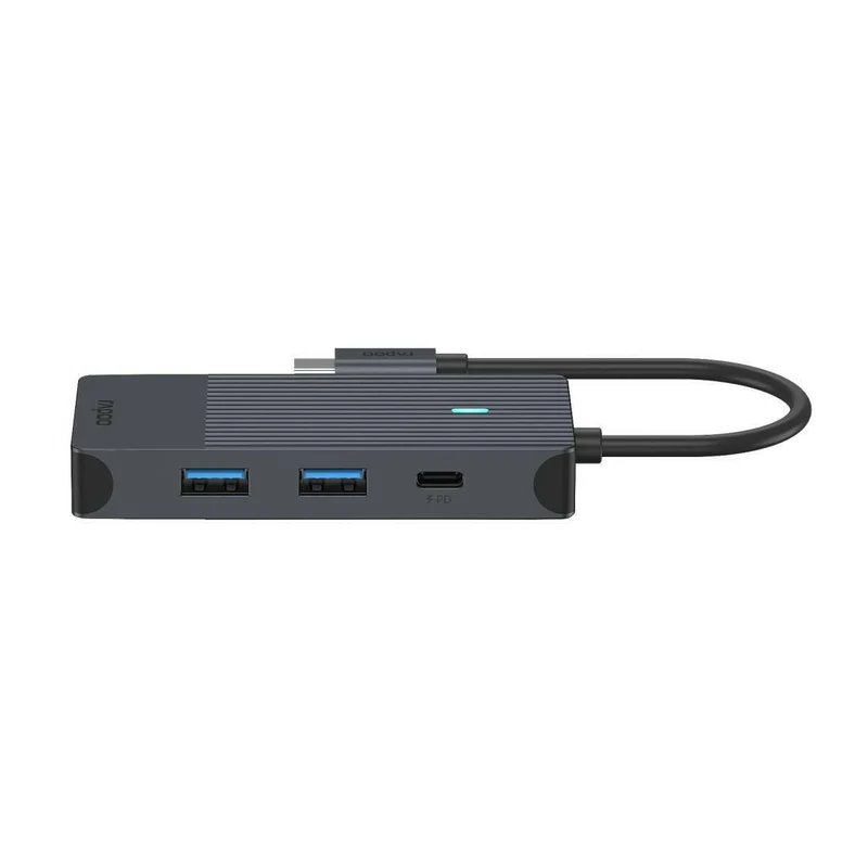 Rapoo UCM-2001 USB-C Multiport Adapter 4-in-1, 100W