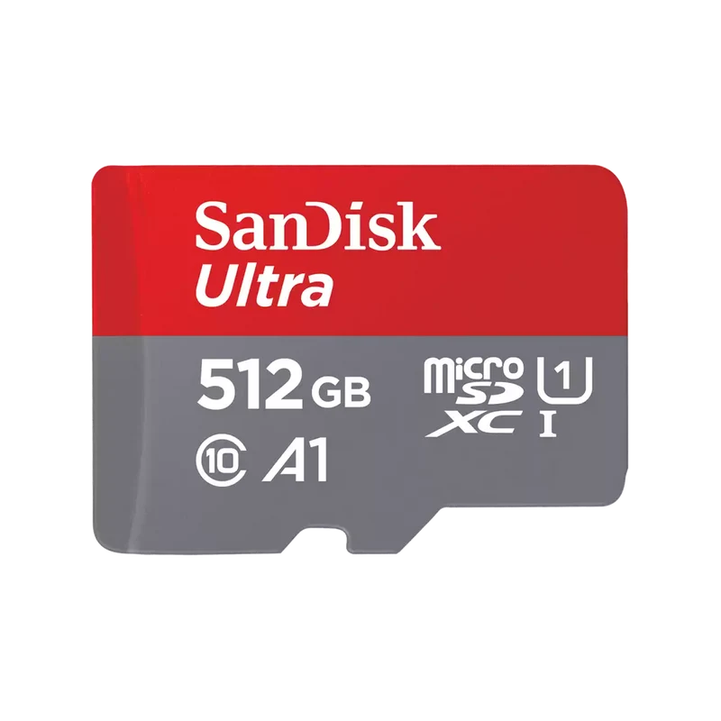 SanDisk Ultra microSDXC 512GB SD Adapter - UHS-I Class