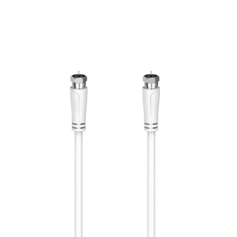 Hama 205066 F-Kabel 10m Koaxial 90dB doppelte Abschirmung