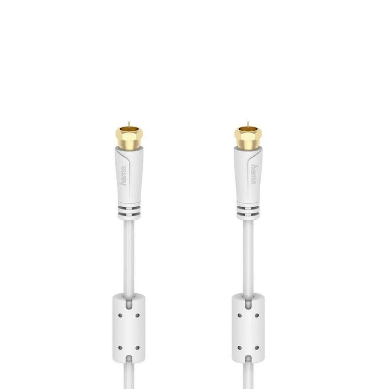 Hama Koaxialkabel für Kabelrouter 75Ω 100dB 3,00m F-Stecker