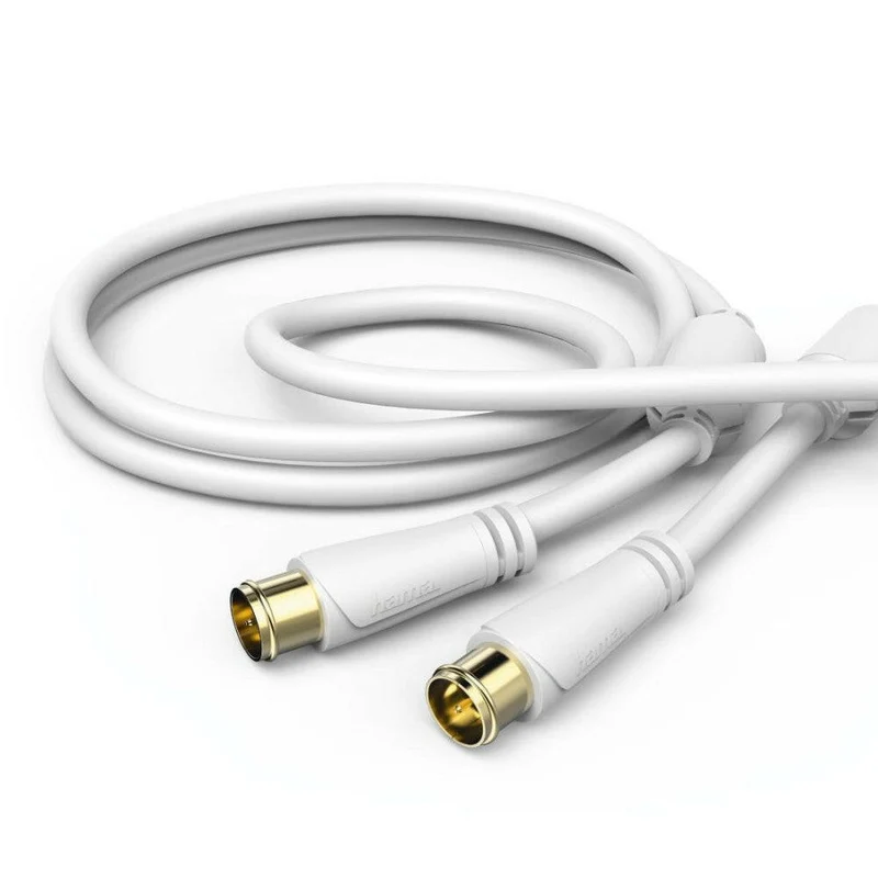 Hama SAT-Anschlusskabel 1,5m F-Stecker vergoldet 100 dB