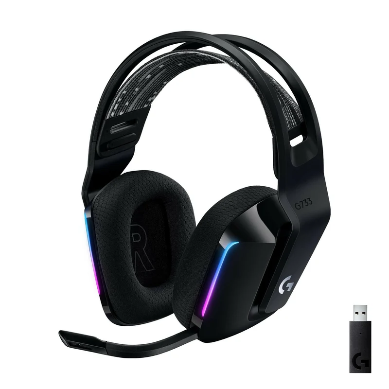 Logitech G733 LIGHTSPEED RGB Gaming-Headset - Kabellos, 29h