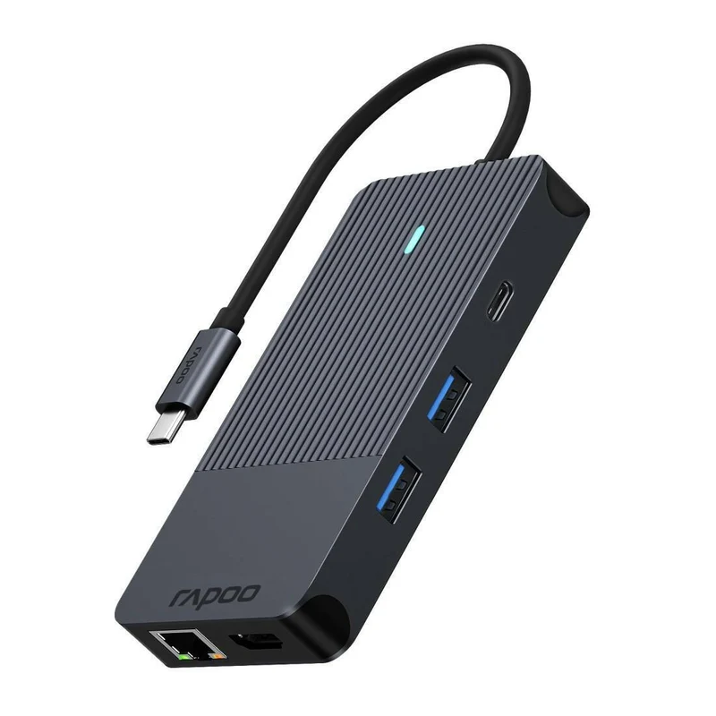 Rapoo UCM-2005 USB-C Multiport Adapter - 10-in-1 mit 100W