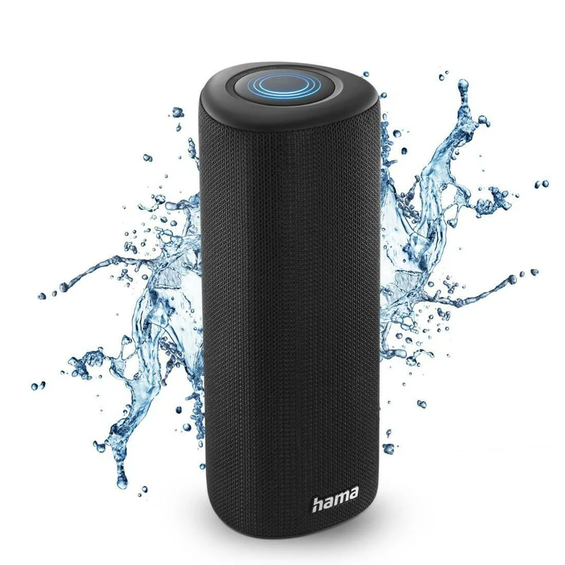Hama Pipe 3.0 Bluetooth-Lautsprecher IPX5, 24W, TWS, Schwarz
