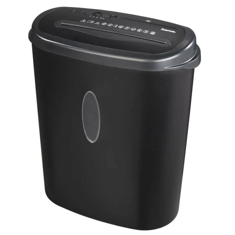 Hama Aktenvernichter Home X12CD, Kreuzschnitt, 21L, DSGVO