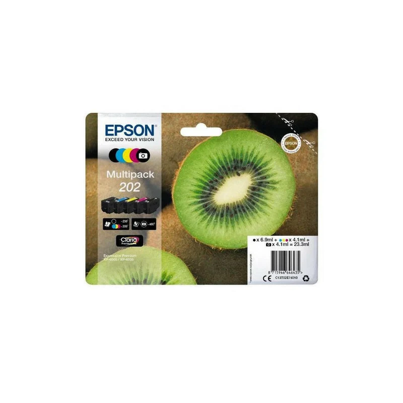 Epson C13T02E74010 Kiwi 5-farbige Tintenpatrone Multipack