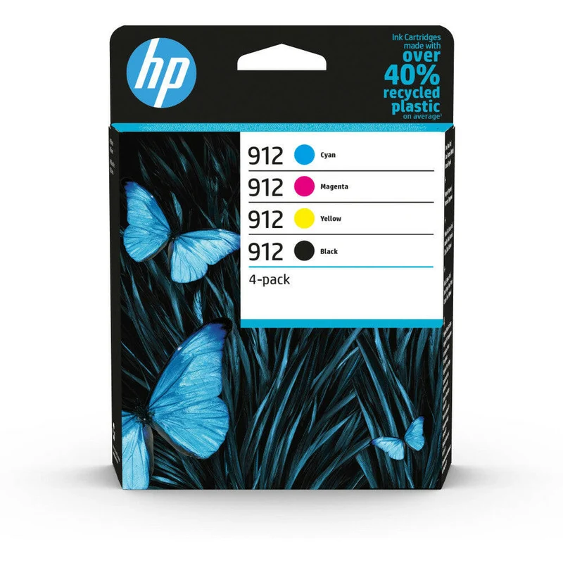 HP 912 CMYK Multipack Original Druckerpatronen für OfficeJet