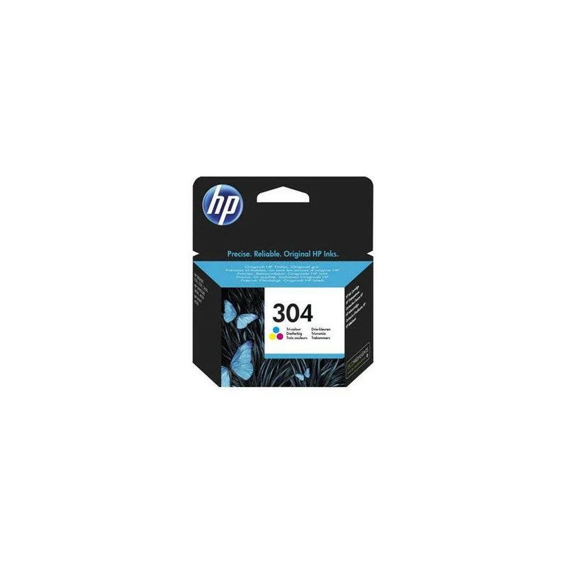 HP 304 Original Druckerpatrone Tricolor für DeskJet/ENVY