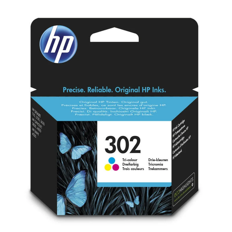 HP 302 Original Druckerpatrone Tricolor für
