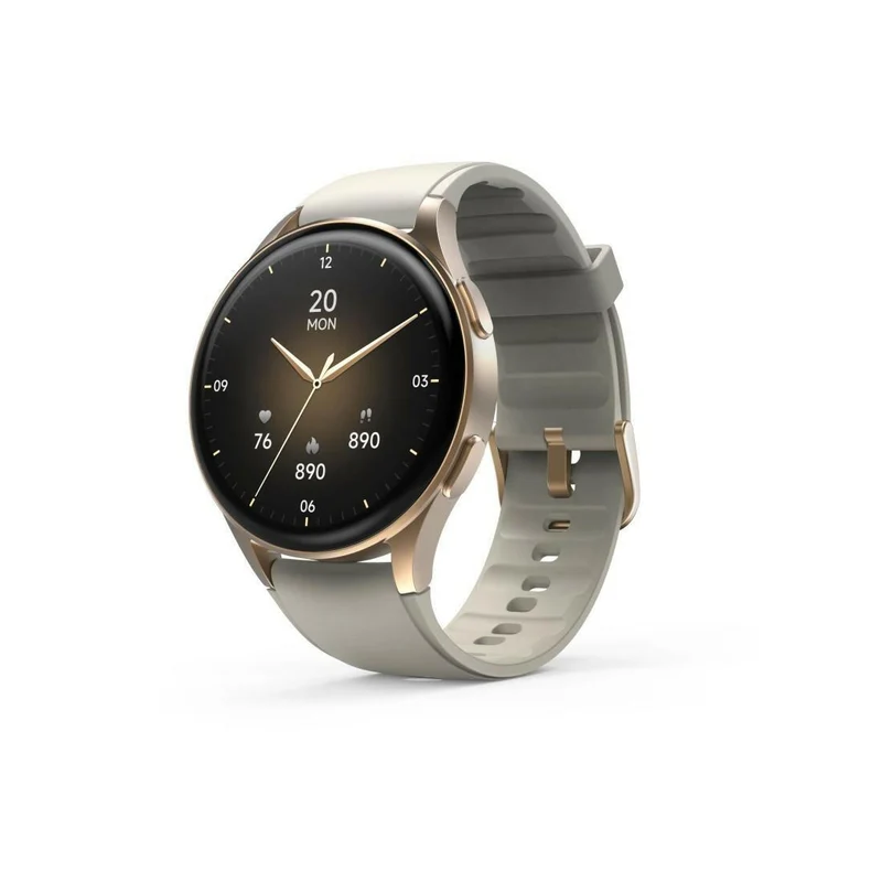 Hama Smartwatch 8900, GPS, IP68, AMOLED, Gold/Beige