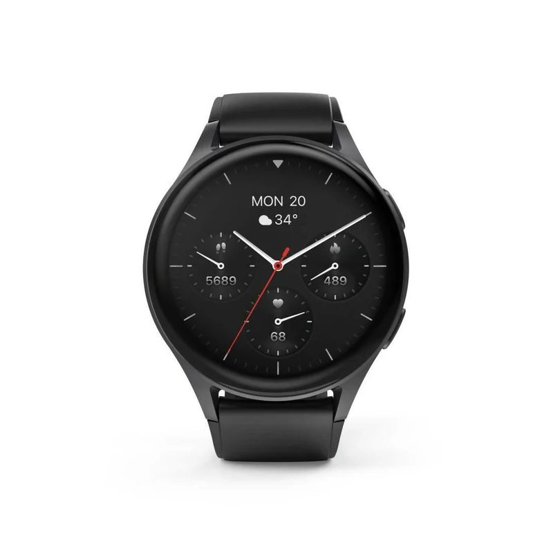 Hama Smartwatch 8900, GPS, IP68, AMOLED, schwarz