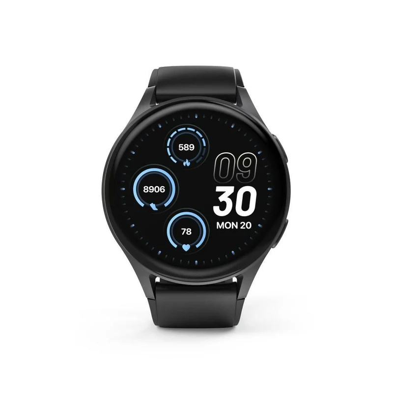 Hama Smartwatch 8900, GPS, IP68, AMOLED, schwarz