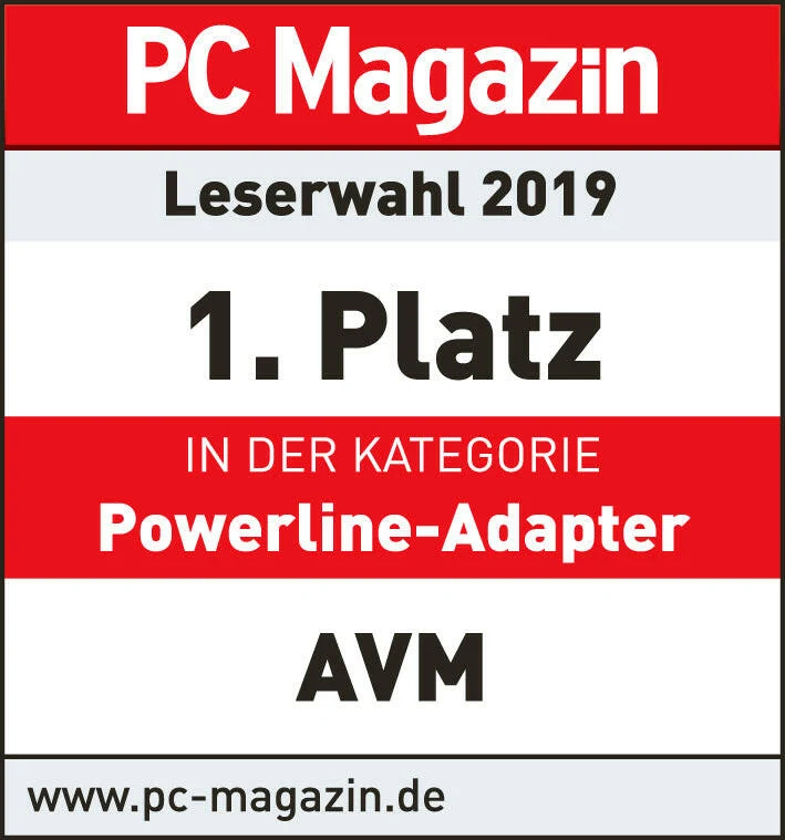 AVM FRITZ!Powerline 1220 Set 1.200 MBit/s 2x Gigabit-LAN